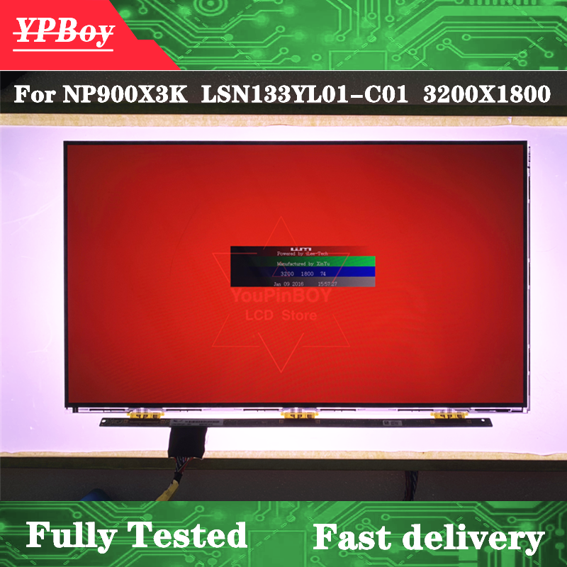 LCD ÷  LCD ȭ LSN133YL01-C01 Ｚ n900x..